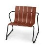 Mater Udendørs Loungemøbler|Havestole<Ocean Loungestol, burnt red fra