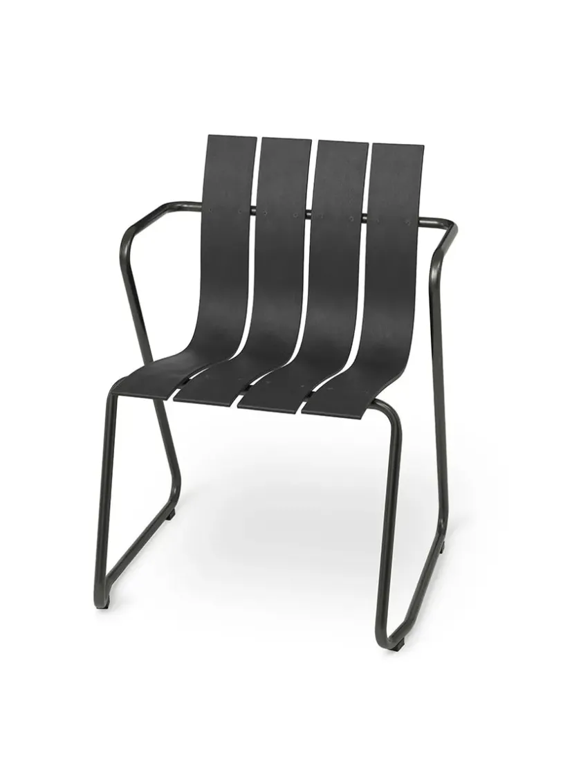 Mater Havestole<Ocean stol, sort fra