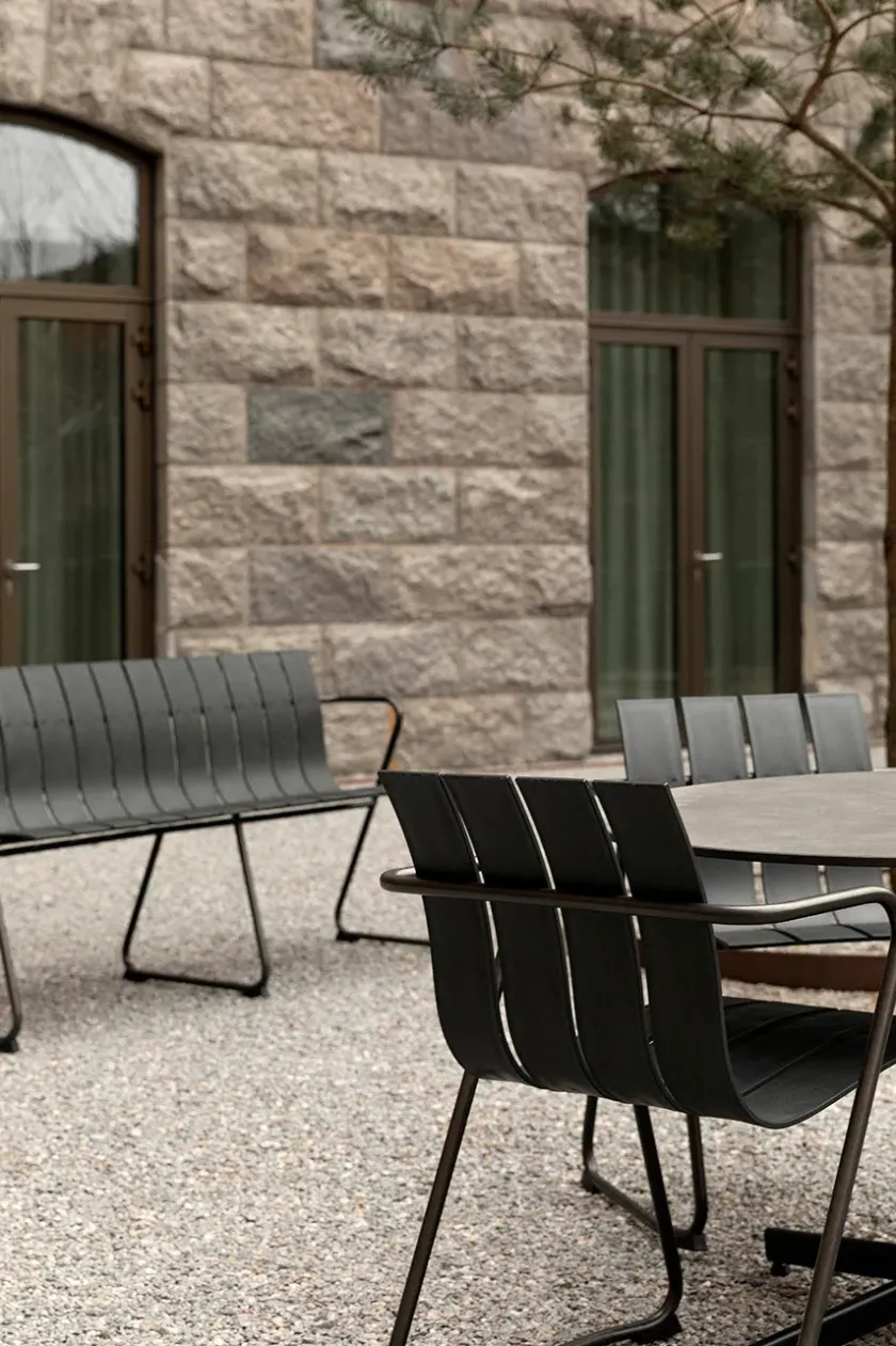 Mater Havestole<Ocean stol, sort fra