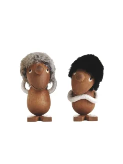 Architectmade Figurer<Optimisten / Pessimisten af Hans Bølling