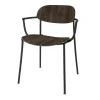 Stellar Works Spisebordsstole<Ori Dining Armchair, black oak fra