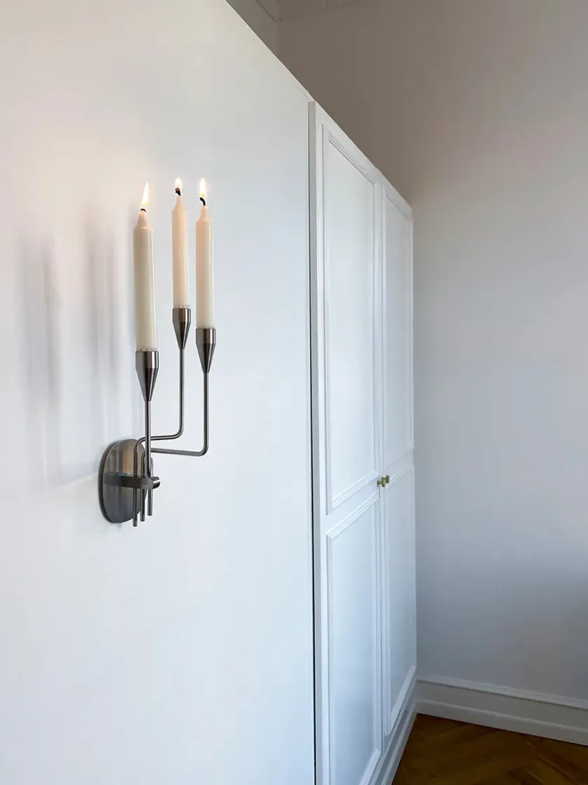 Piet Hein Lysestager<Orion vægstage fra