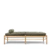 Carl Hansen & Søn Daybeds|Sofaer<OW150 daybed eg olie, Terra-læder af Ole Wanscher