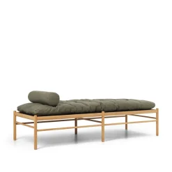Carl Hansen & Søn Daybeds|Sofaer<OW150 daybed eg olie, Terra-læder af Ole Wanscher