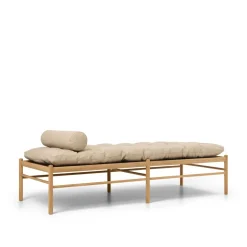 Carl Hansen & Søn Daybeds|Sofaer<OW150 daybed eg olie, Terra-læder af Ole Wanscher
