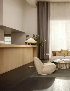 GUBI Lænestole<Pacha Lounge Chair, swivel fra