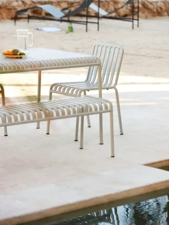 HAY Havebænke<Palissade Bench, antracit fra