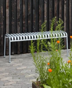 HAY Havebænke<Palissade Bench, hot galvanised fra