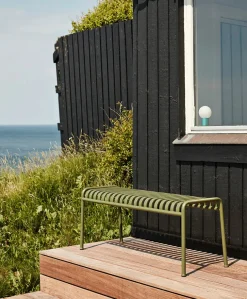 HAY Havebænke<Palissade Bench, iron red fra