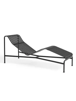 HAY Solvogne/Liggestole<Palissade Chaise Longue, iron red fra