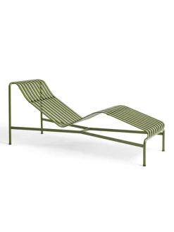 HAY Solvogne/Liggestole<Palissade Chaise Longue, olive fra