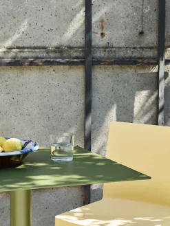 HAY Haveborde<Palissade Cone Table, 65x65/olive fra