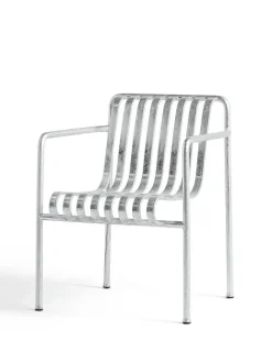 HAY Havestole<Palissade Dining Armchair, hot galvanised fra