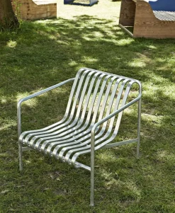 HAY Havestole<Palissade Dining Armchair, hot galvanised fra