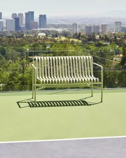 HAY Havebænke<Palissade Dining Bench, hot galvanised fra