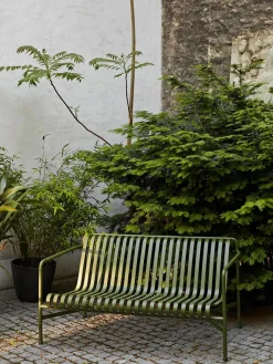 HAY Havebænke<Palissade Dining Bench, hot galvanised fra