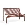 HAY Havebænke<Palissade Dining Bench uden armlæn, iron red fra
