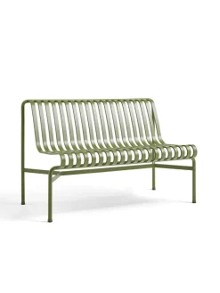 HAY Havebænke<Palissade Dining Bench uden armlæn, iron red fra
