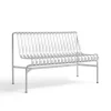 HAY Havebænke<Palissade Dining Bench uden armlæn, hot galvanised fra