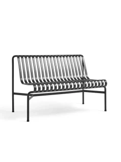 HAY Havebænke<Palissade Dining Bench uden armlæn, hot galvanised fra