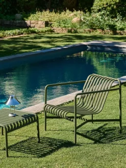 HAY Udendørs Loungemøbler|Havestole<Palissade Lounge Chair Low, Deep Blue fra