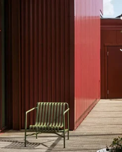 HAY Udendørs Loungemøbler|Havestole<Palissade Lounge Chair Low, iron red fra