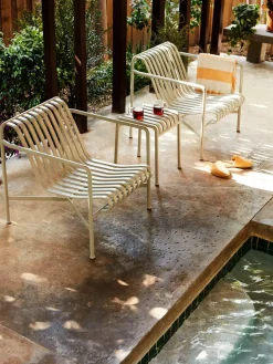 HAY Havestole|Udendørs Loungemøbler<Palissade Lounge Chair Low, sky grey fra