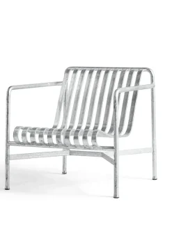 HAY Havestole|Udendørs Loungemøbler<Palissade Lounge Chair Low, sky grey fra