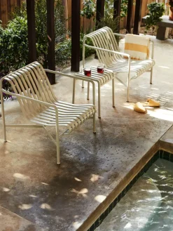 HAY Havestole|Udendørs Loungemøbler<Palissade Lounge Chair Low, sky grey fra