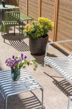 HAY Udendørs Loungemøbler|Havestole<Palissade Ottoman, iron red fra