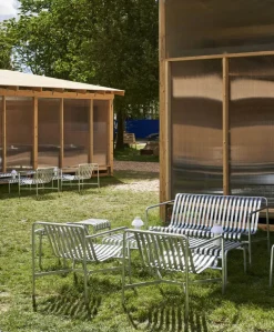 HAY Udendørs Loungemøbler|Havestole<Palissade Ottoman, iron red fra