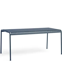 HAY Haveborde<Palissade Table 170x90, Deep Blue fra