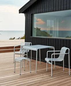 HAY Haveborde<Palissade Table 90x82, hot galvanised fra