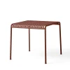 HAY Haveborde<Palissade Table 90x82, iron red fra