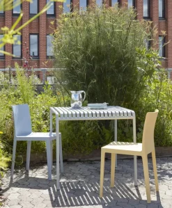 HAY Haveborde<Palissade Table 90x82, sky grey fra