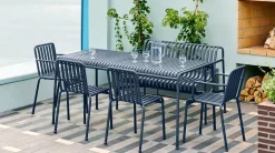 HAY Haveborde<Palissade Table 170x90, sky grey fra