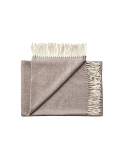 Silkeborg Uldspinderi Puder Og Plaider<Panama Plaid, grey sand fra