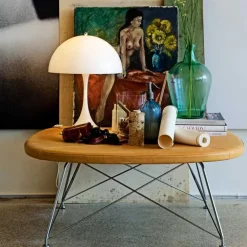 Louis Poulsen Spots<Panthella 400 bordlampe af Verner Panton