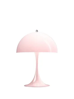 Louis Poulsen Spots<Panthella 250 bordlampe, koral af Verner Panton