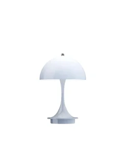 Louis Poulsen Gaver Til Hende|Portable Lamper<Panthella 160 Portable V3, chrome beige af Verner Panton