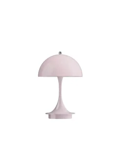 Louis Poulsen Gaver Til Hende|Portable Lamper<Panthella 160 Portable V3, chrome beige af Verner Panton