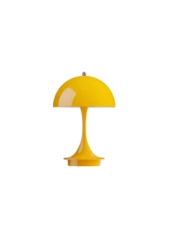 Louis Poulsen Portable Lamper|Spots<Panthella 160 Portable V3, opaque yellow af Verner Panton