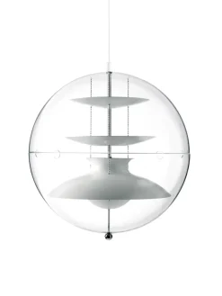 Verpan Pendler|Spots<Panto pendel Ø40 af Verner Panton