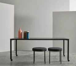 Verpan Spiseborde<Panton Move spisebord, Black af Verner Panton