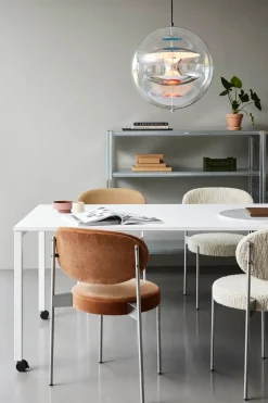 Verpan Spiseborde<Panton Move spisebord, White af Verner Panton