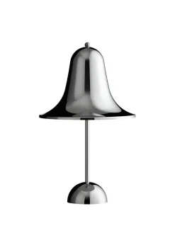 Verpan Portable Lamper|Spots<Pantop Portable bordlampe, Shiny Chrome fra