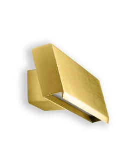 Anour Væglamper|Spots<Papilio Single Væglampe, brushed brass fra