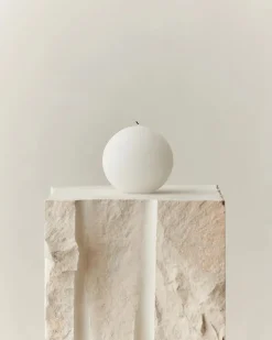 Louise Roe Stearinlys<Paraffin Candle Light Ø12 cm fra