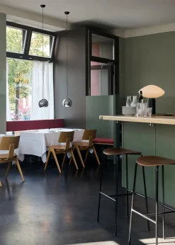 &Tradition Barstole<Pavilion Counter Stool AV37 fra