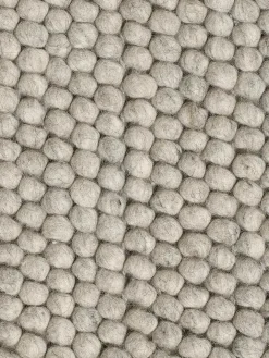 HAY Gulvtæpper<Peas tæppe, soft grey fra